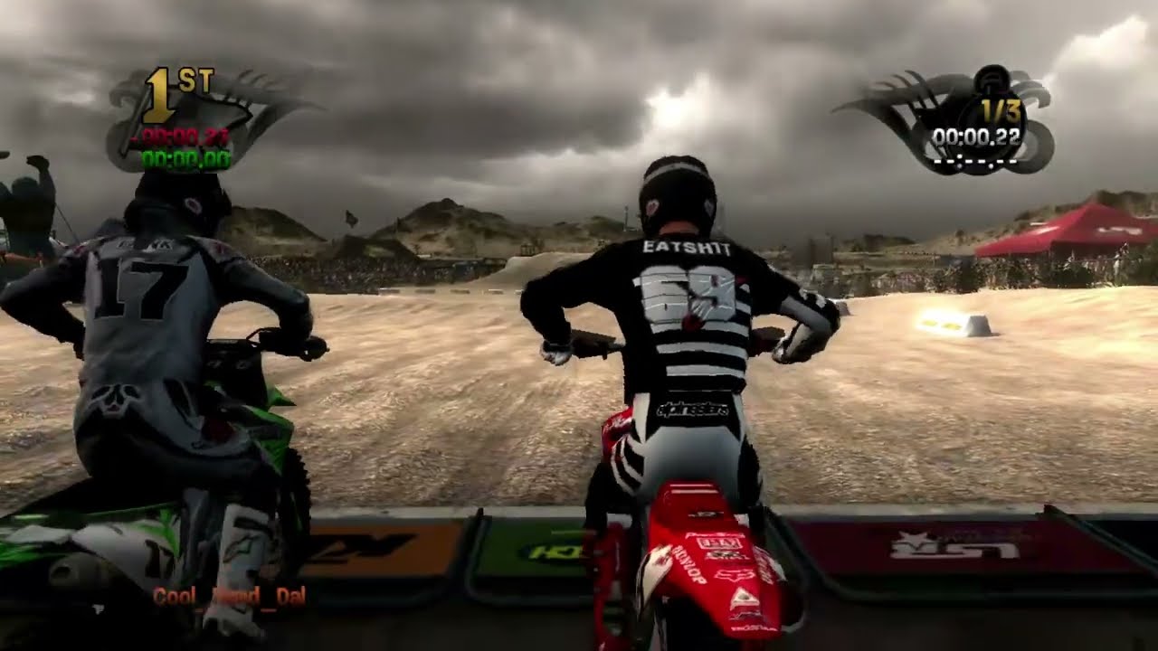 CRAZY Holeshots in MXVSATV Reflex.