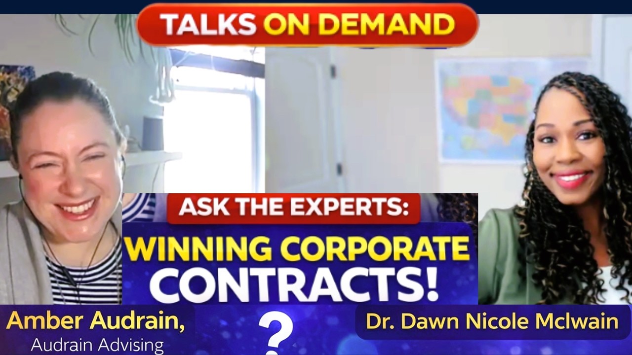 ASK THE EXPERTS: Winning Corporate Contracts | RFPs, Bids & Closing the Deal, on Talks on Demand