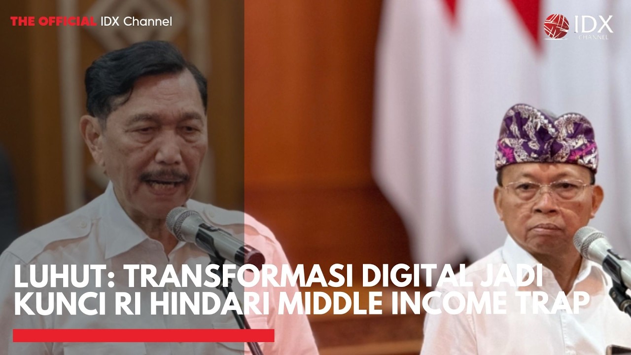 Luhut: Transformasi Digital Jadi Kunci RI Hindari Middle Income Trap | 1ST SESSION CLOSING