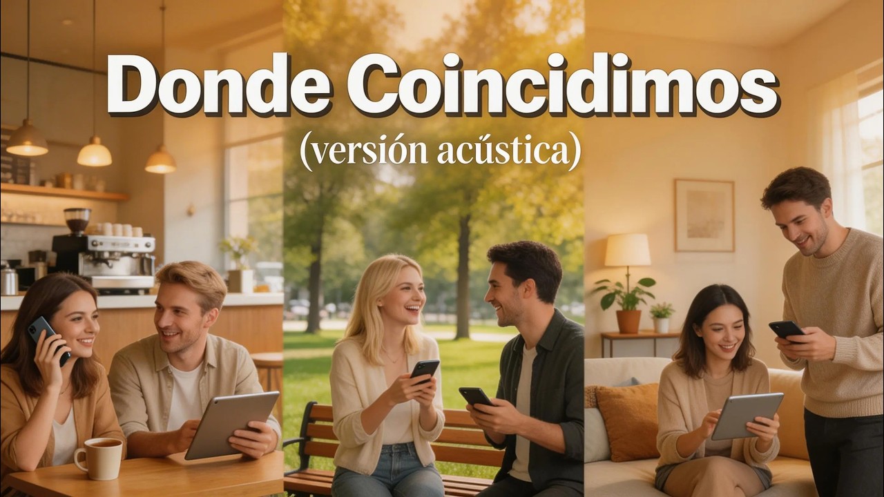 DONDE COINCIDIMOS (versión acústica).  © #music #song