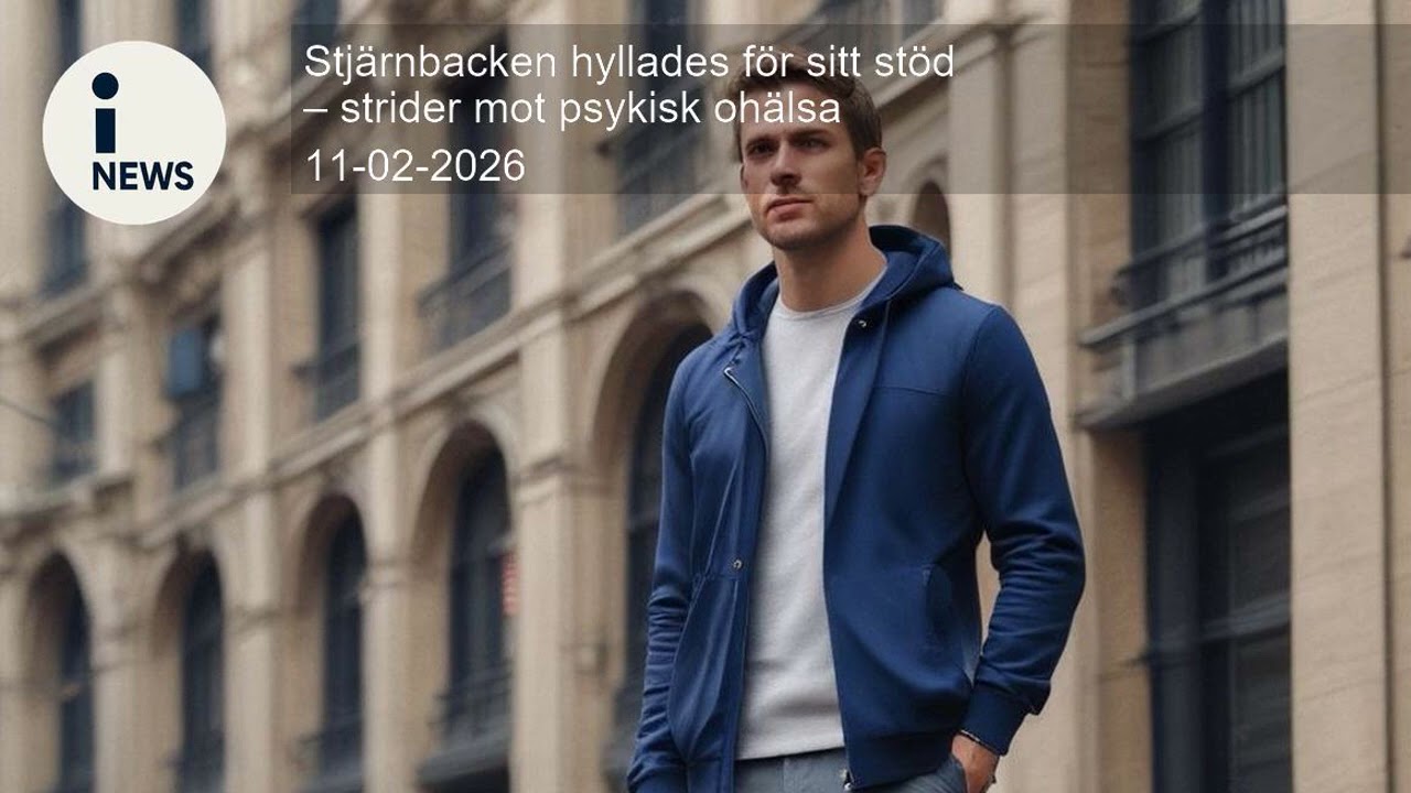 Stjärnbacken hyllades för sitt stöd – strider mot psykisk ohälsa