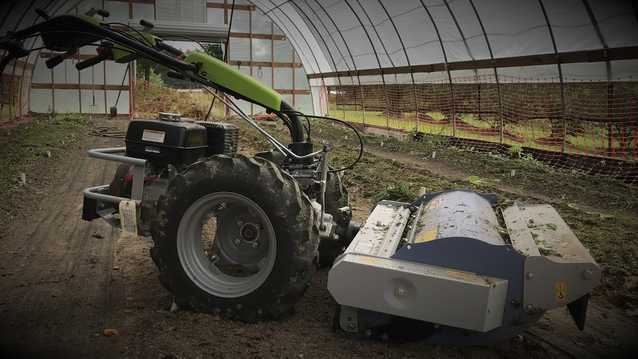 Grillo G110 Flail Mower Mowing Cover Crops