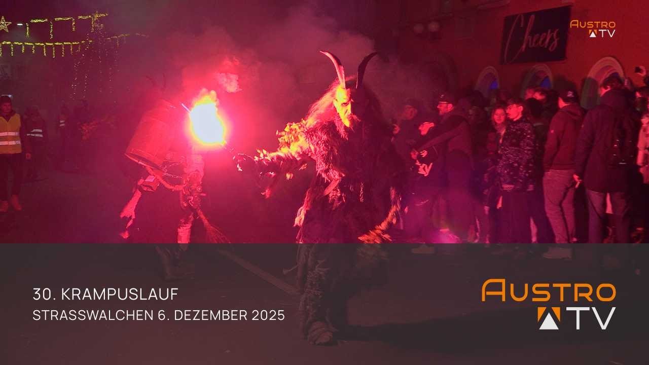 Krampus Jubil&auml;umslauf Stra&szlig;walchen