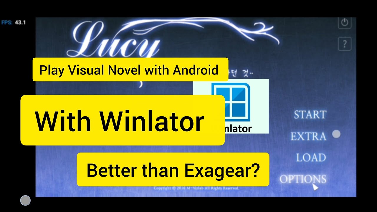 HOW Play Visual Novel[VN] in Android with 👉WINLATOR 👈  
