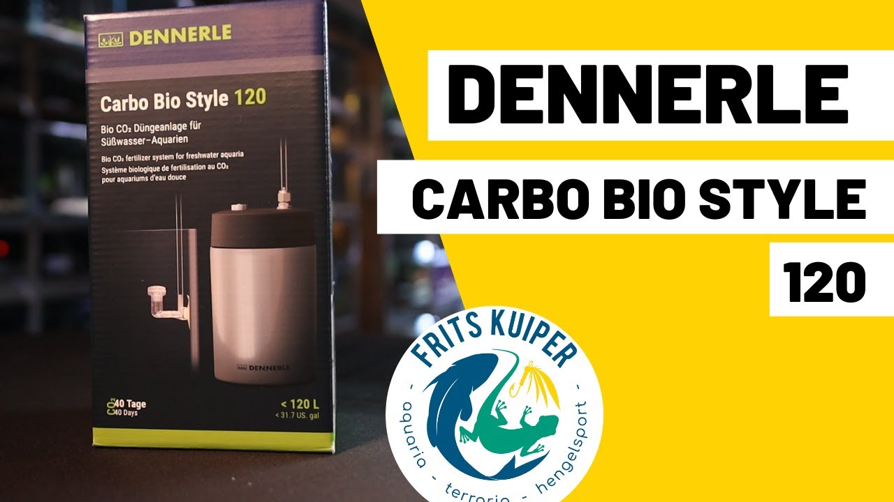 Dennerle Carbo bio style 120 CO2 | Vervanging voor het huidige CO2 systeem?