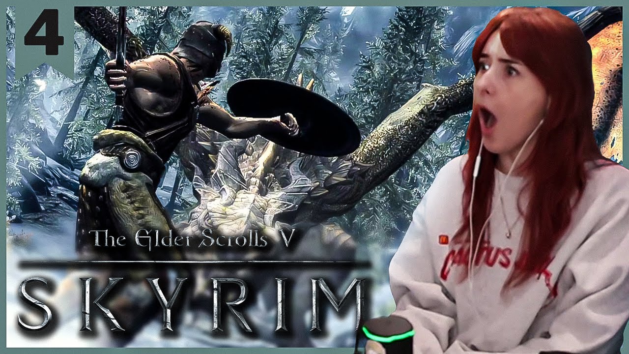 DRAGONS EVERYWHERE? I'M NOT READY! | mij plays Skyrim Part 4
