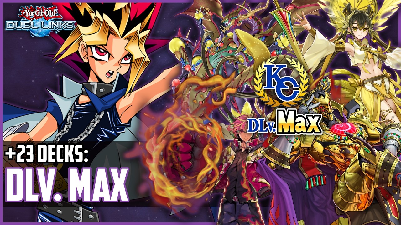 +23 DECKS QUE PEGARAM DLV. MAX NA COPA KC! [DUEL LINKS]