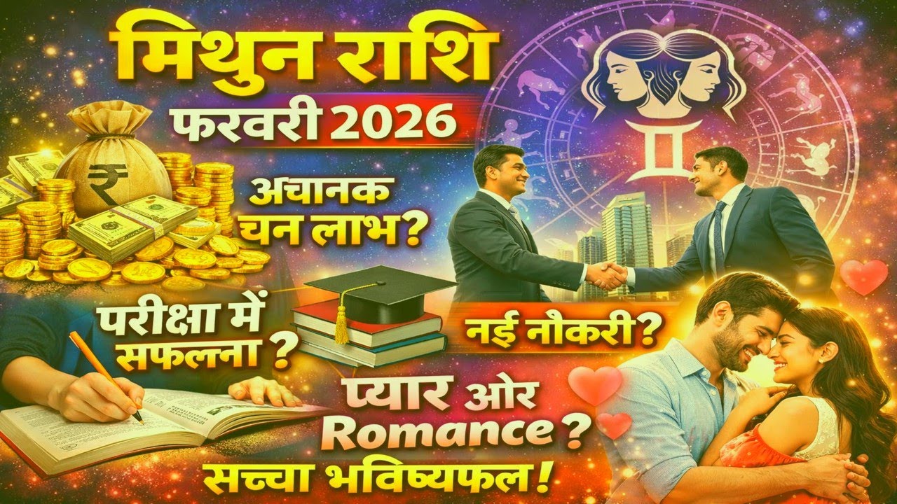 Gemini in February 2026 Life-Changing Turning Point मिथुन राशि के लिए फरवरी 2026 जिंदगी बदल सकता है