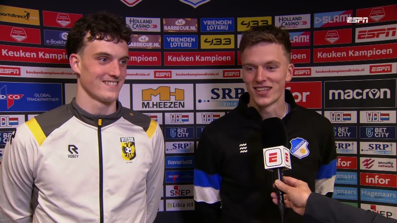 Broers voor het eerst tegenstanders bij FC Eindhoven-Vitesse: 