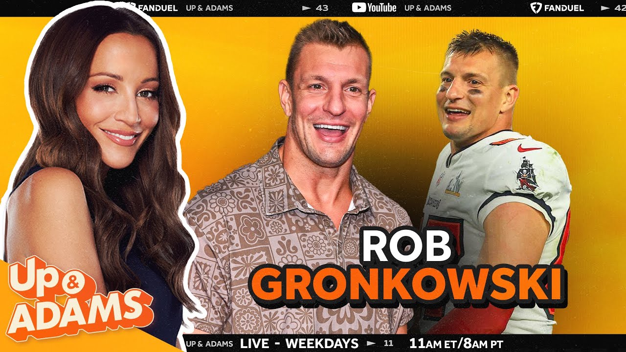 Rob Gronkowski & Kay Adams PREVIEW NFL Week 7! Up & Adams Show!