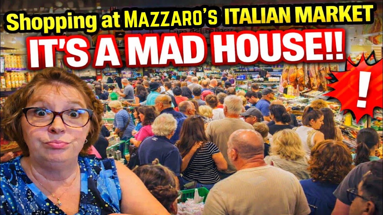 Mazzaro's in St. Petersburg The Most Famous Italian Market… Is It Worth the Hype? Lets Go Shopping!
