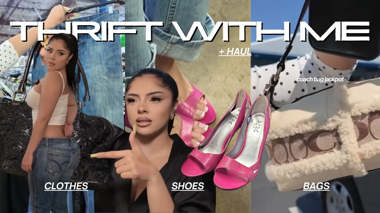 thrift with me vlog + haul 