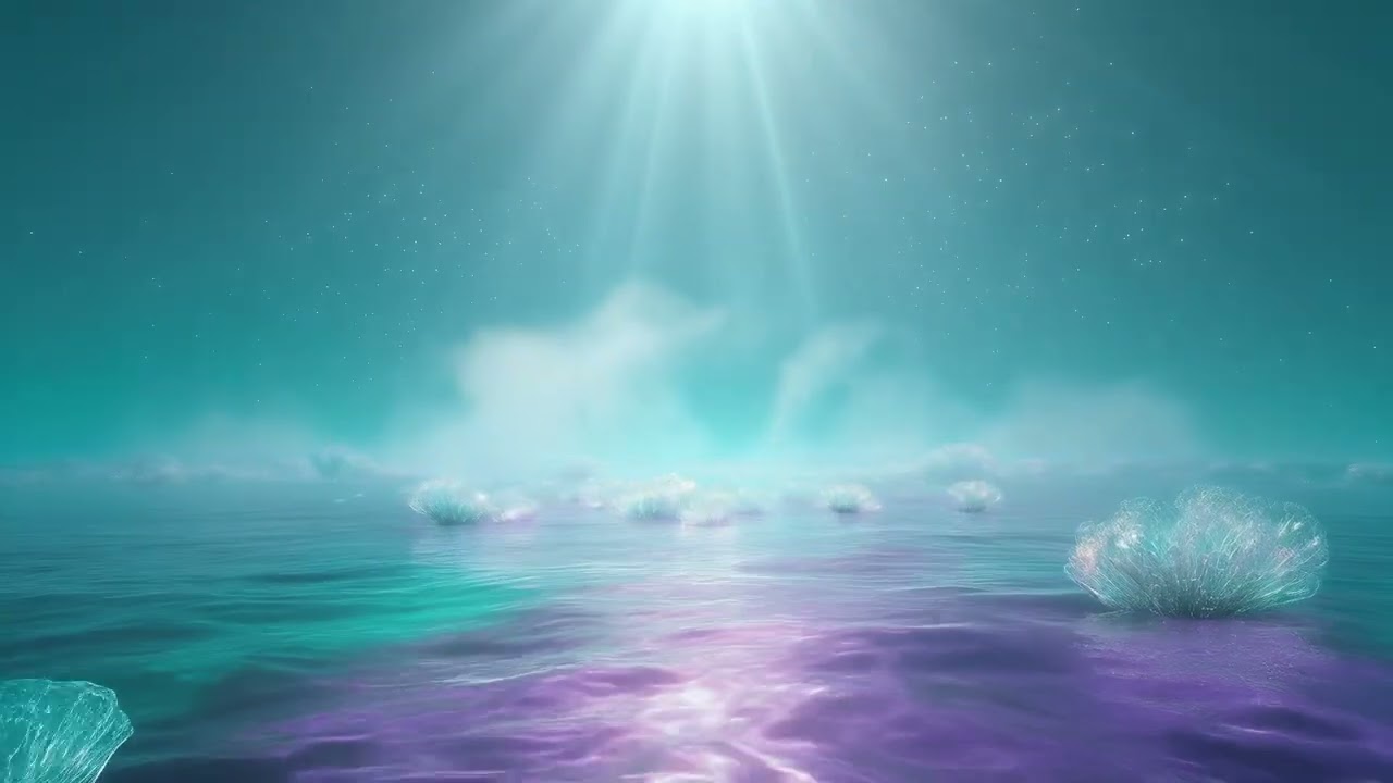963 Hz &mdash; Eternal Garden ✦ Deep Sleep Frequency | Turquoise Light Field
