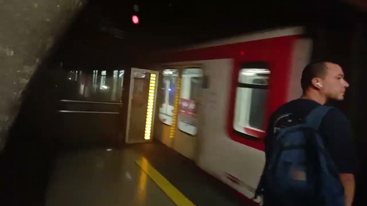Metro de Santiago Línea 1 Desde Manquehue hasta Pajaritos