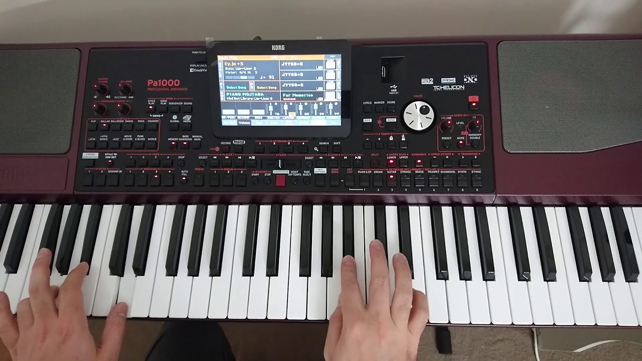 آموزش نوازندگی | آهنگ زیبا | KORG Pa1000