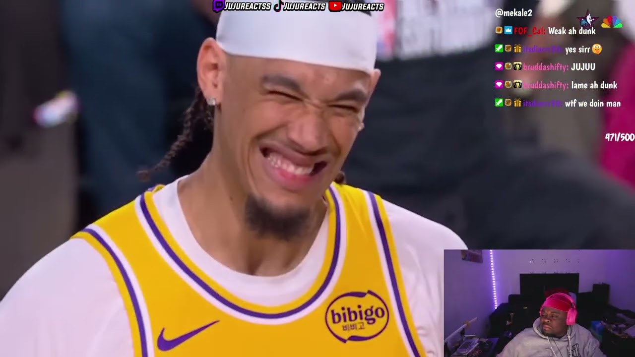 JuJuReacts To NBA 2026 State Farm NBA AT&T Slam Dunk Contest