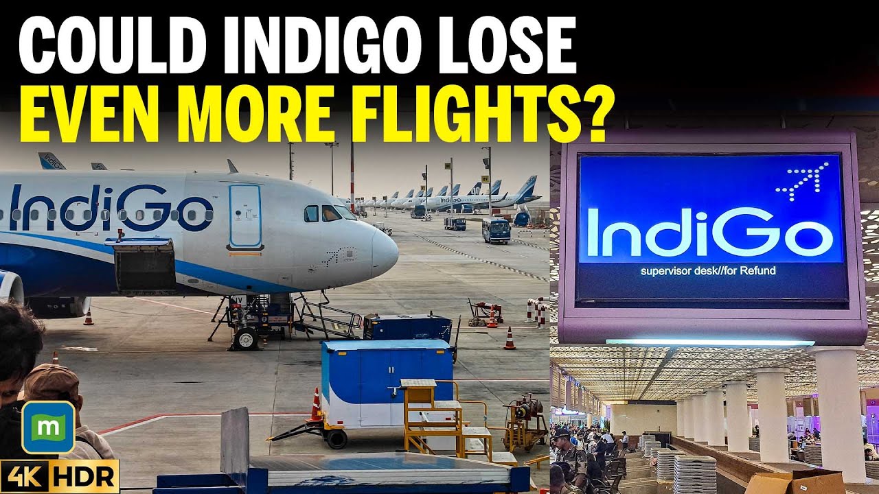 Жесткие меры DGCA в отношении Indigo сократили расписание рейсов на 5% &mdash; что это значит? | 4K