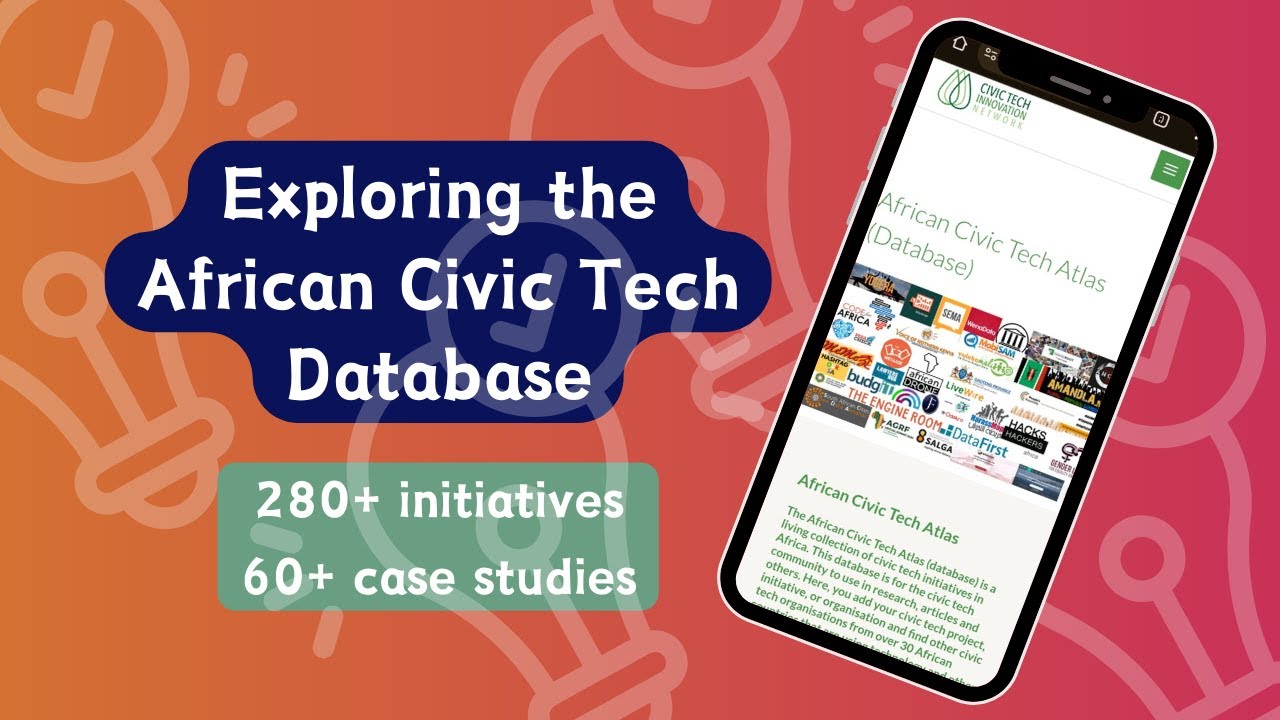 Civic Tech Explainer Series, Episode 2: Exploring African Civic Initiatives & Case Studies