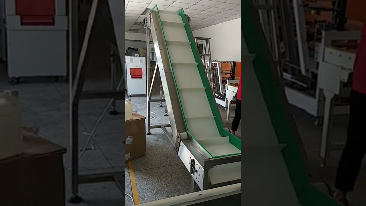 Inclined Conveyor Belt Vertical Conveyor