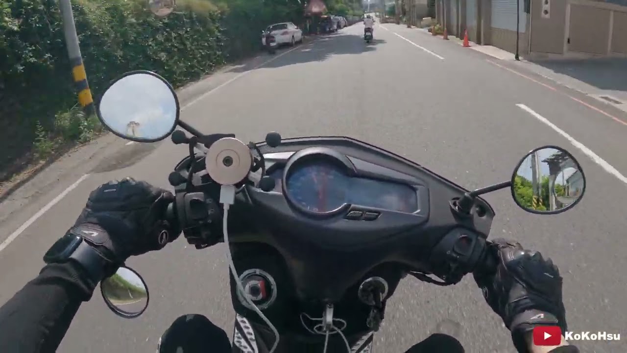 勁戰熱車日常#162 就一趟中港賽車場 Cygnus X Scooter Ride POV in Taiwan Street【KoKoHsu】