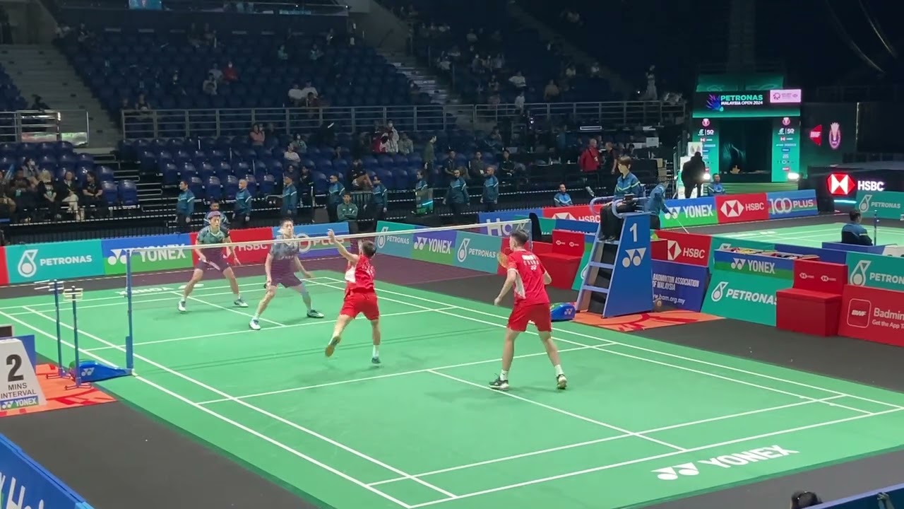Lee Jhe Huei/ Yang Po Hsuan vs Chen Bo Yang/ Liu Yi | Round 32 Malaysia Open 2024 Badminton