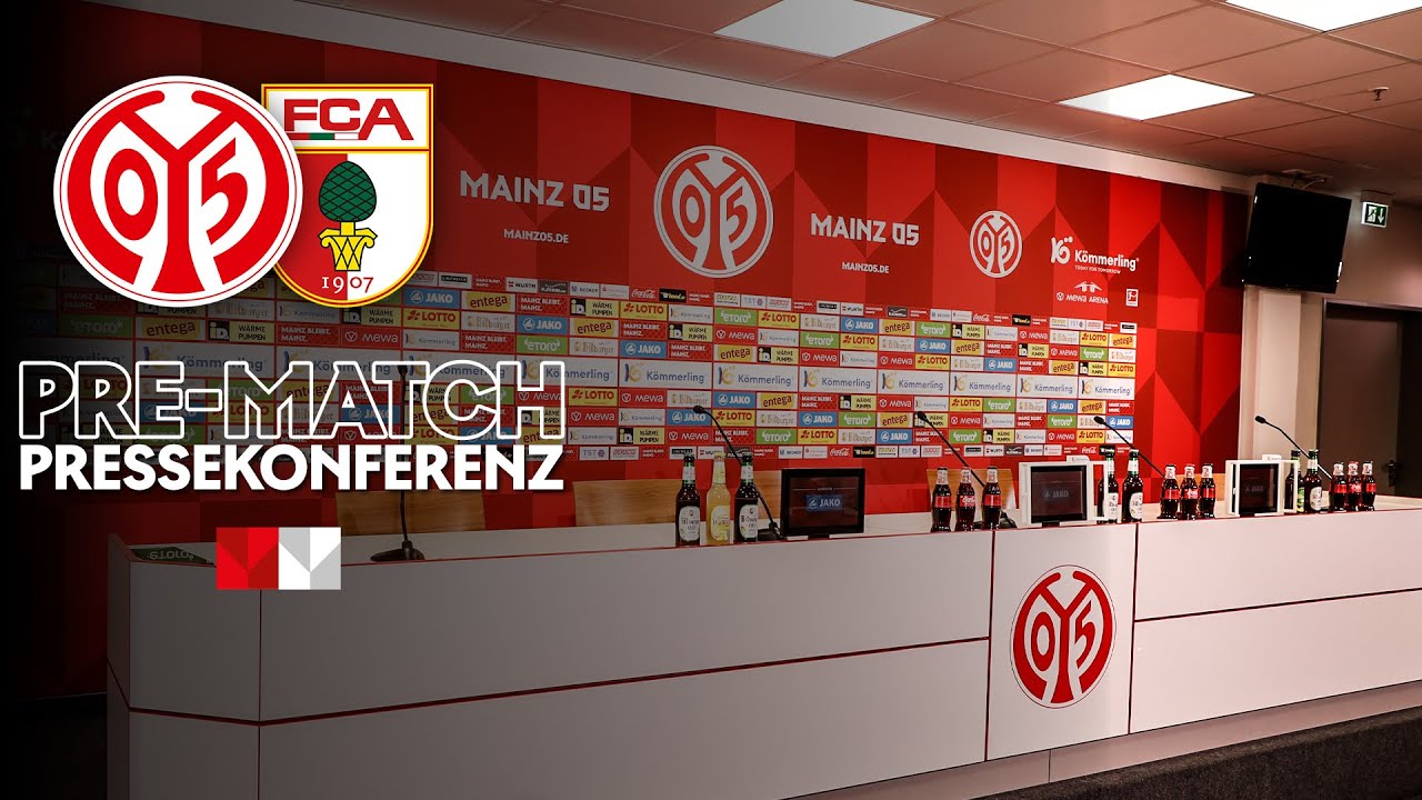 Die PK vor dem Spiel gegen Augsburg | #M05FCA | #05ertv | Saison 2023/24