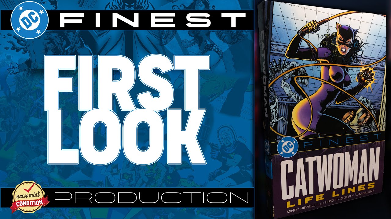 DC Finest: Catwoman: Life Lines First Look | Jim Balent | Mindy Newell | Catwoman: Year One