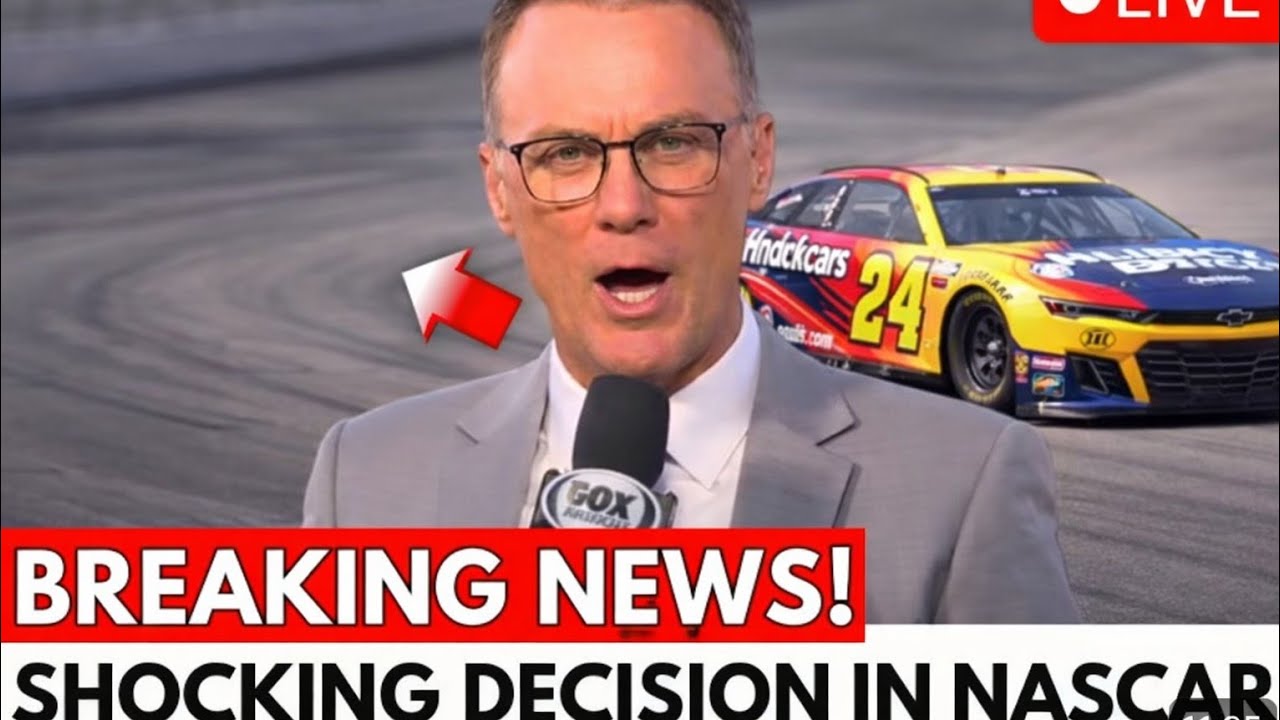 🚨 OMG! URGENT! NASCAR JUST ANNOUNCED UNEXPECTED DEPARTURE! FANS ARE SHOCKED!