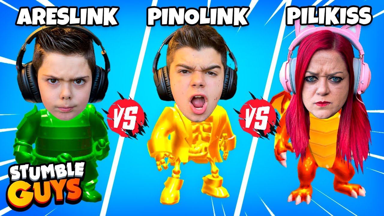 LA FAMILINK EN STUMBLE GUYS!!!
