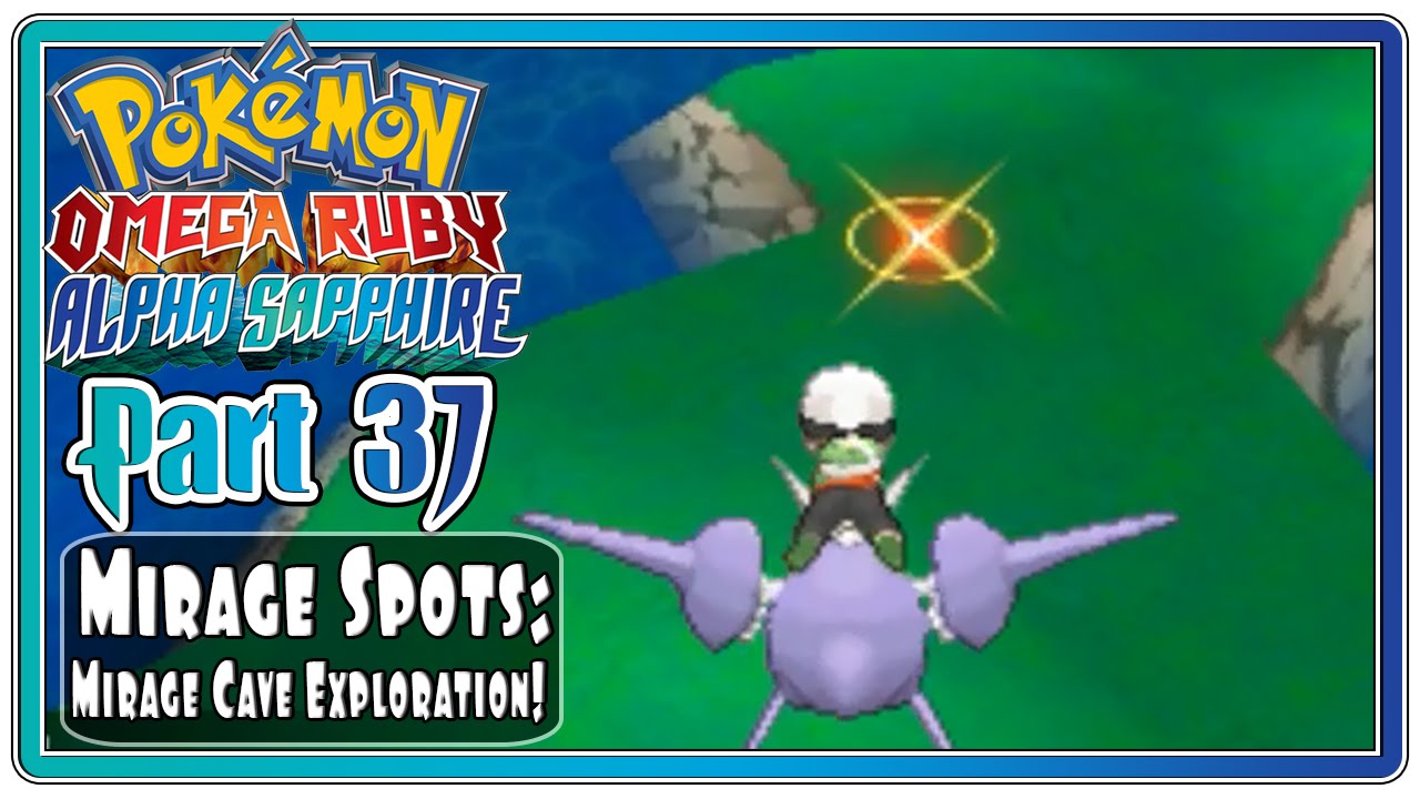 Pokemon Omega Ruby и Alpha Sapphire — Часть 37: Миражные точки и пещера Миражей! (FaceCam)