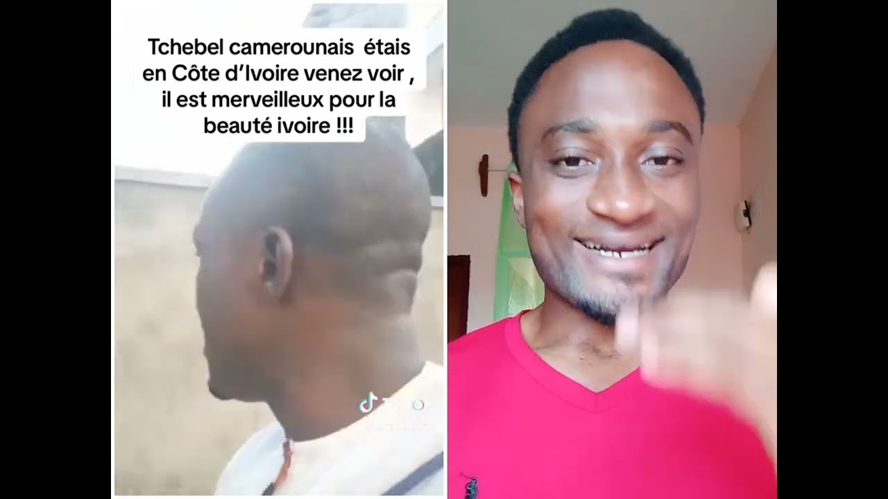 Ce Camerounais est très heureux d'être en Côte d'ivoire 🇨🇮🤩🙌