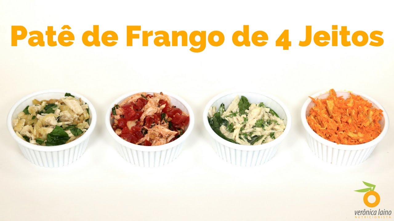 PAT&Ecirc; DE FRANGO LOW CARB | Quatro receitas f&aacute;ceis para rechear o sandu&iacute;che do Jantar