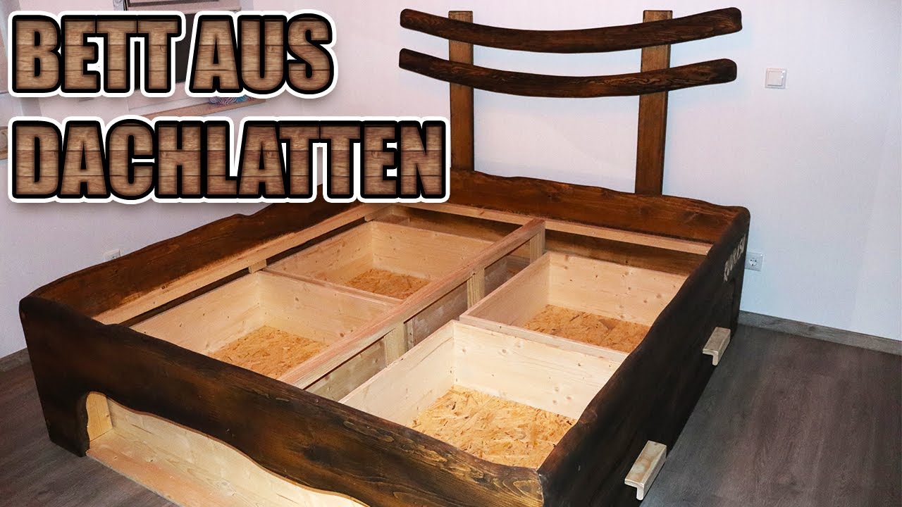 Ein Bett aus Dachlatten - der Zimmermann im M&ouml;belbau