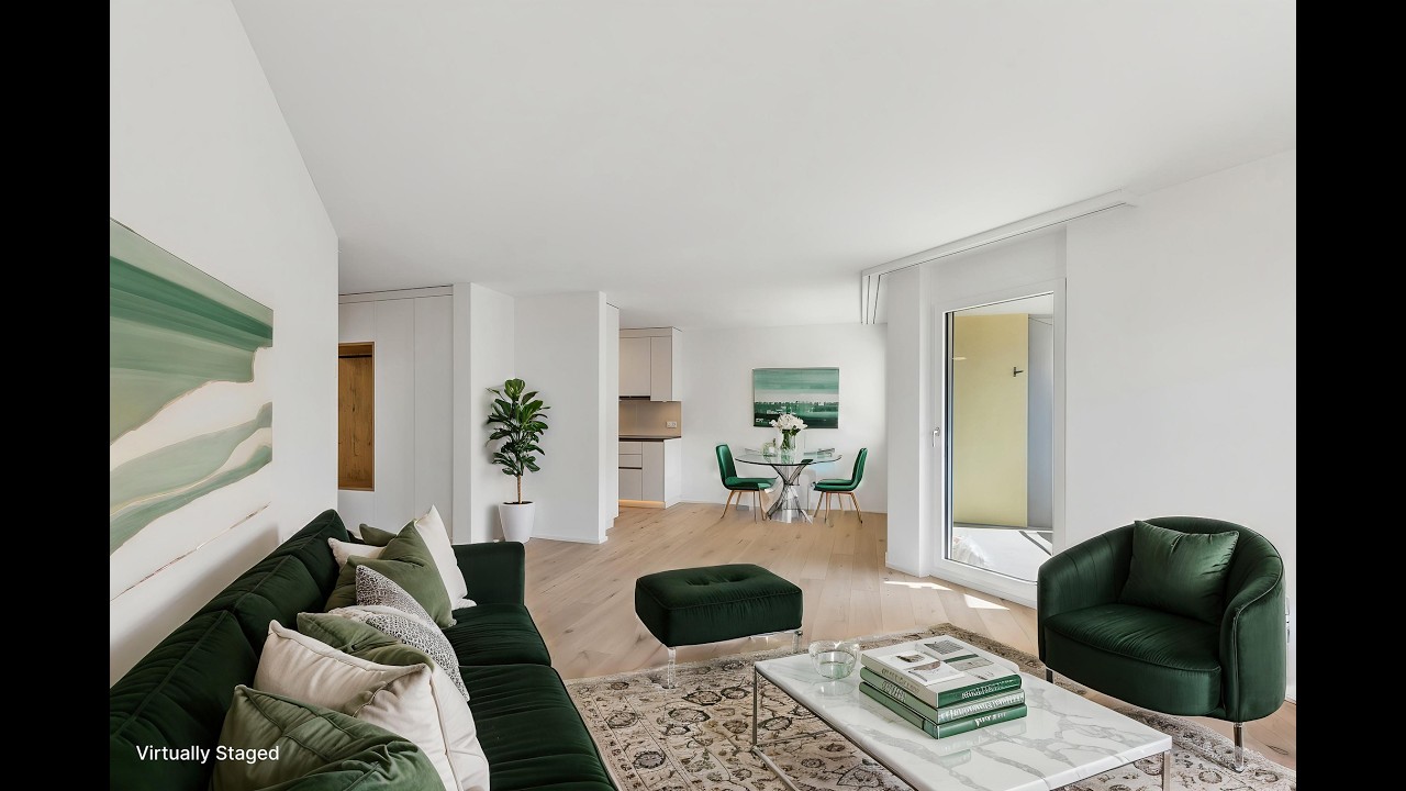 Stilvoll modernisierte 4&frac12;-Zimmer-Wohnung in Ebikon