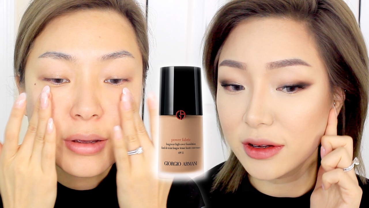 NEW Armani Power Fabric Foundation Review