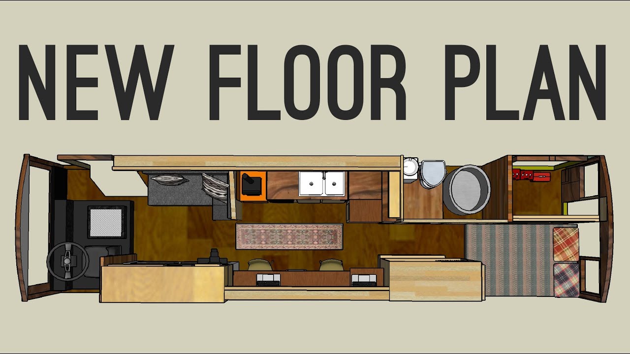 New Skoolie Floor Plan!