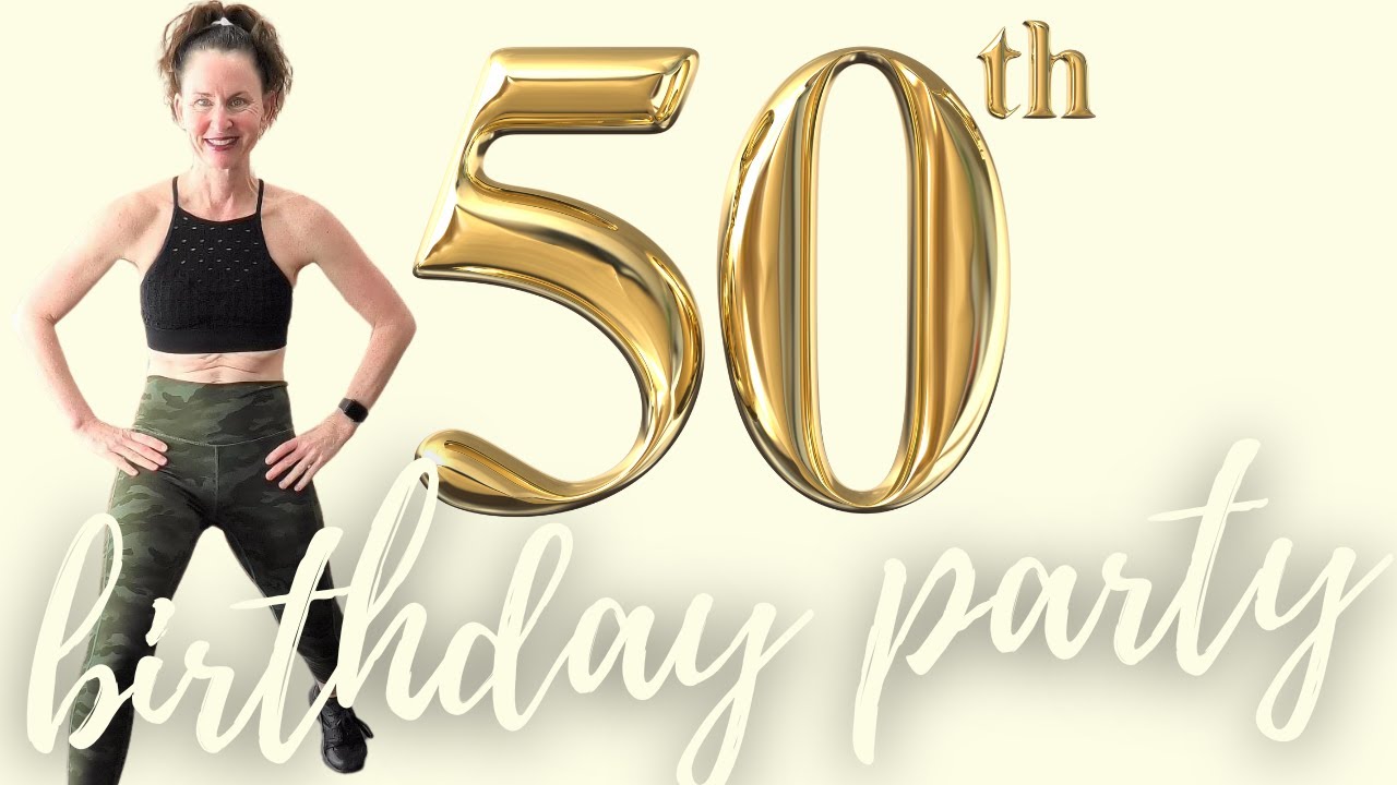 50 Year OLD Birthday Party WORKOUT ➡️60 Minute Ultimate Full Body Challenge ➡️ Celebrate With Me
