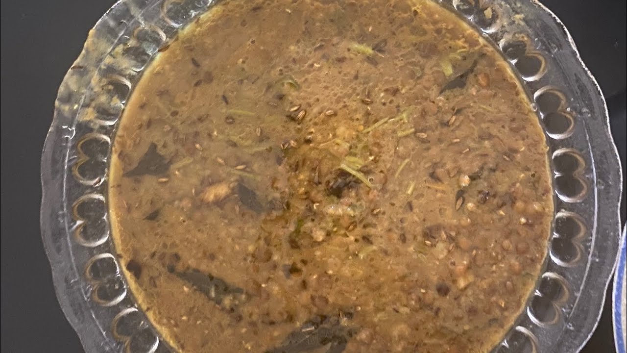 Malka masoor daal | Kaali khadi daal