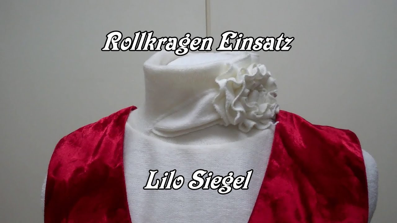 DIY Rollkragen Einsatz - Lilo Siegel