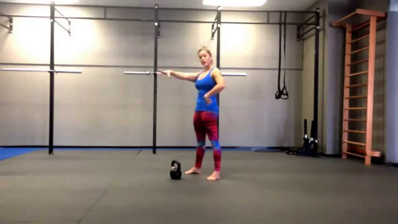 Karen Smith Master SFG - Kettlebell SNATCH tutorial