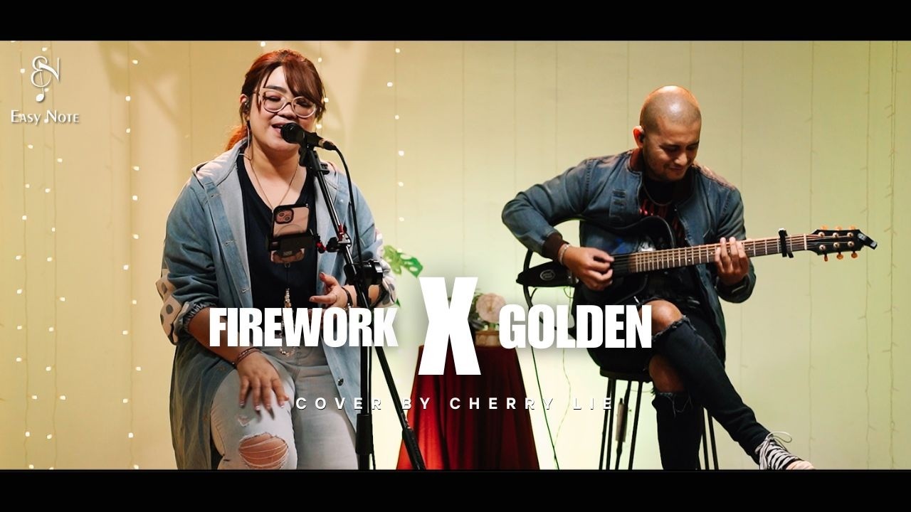 Firework X Golden - Cover by Cherry Lie | Easy Note