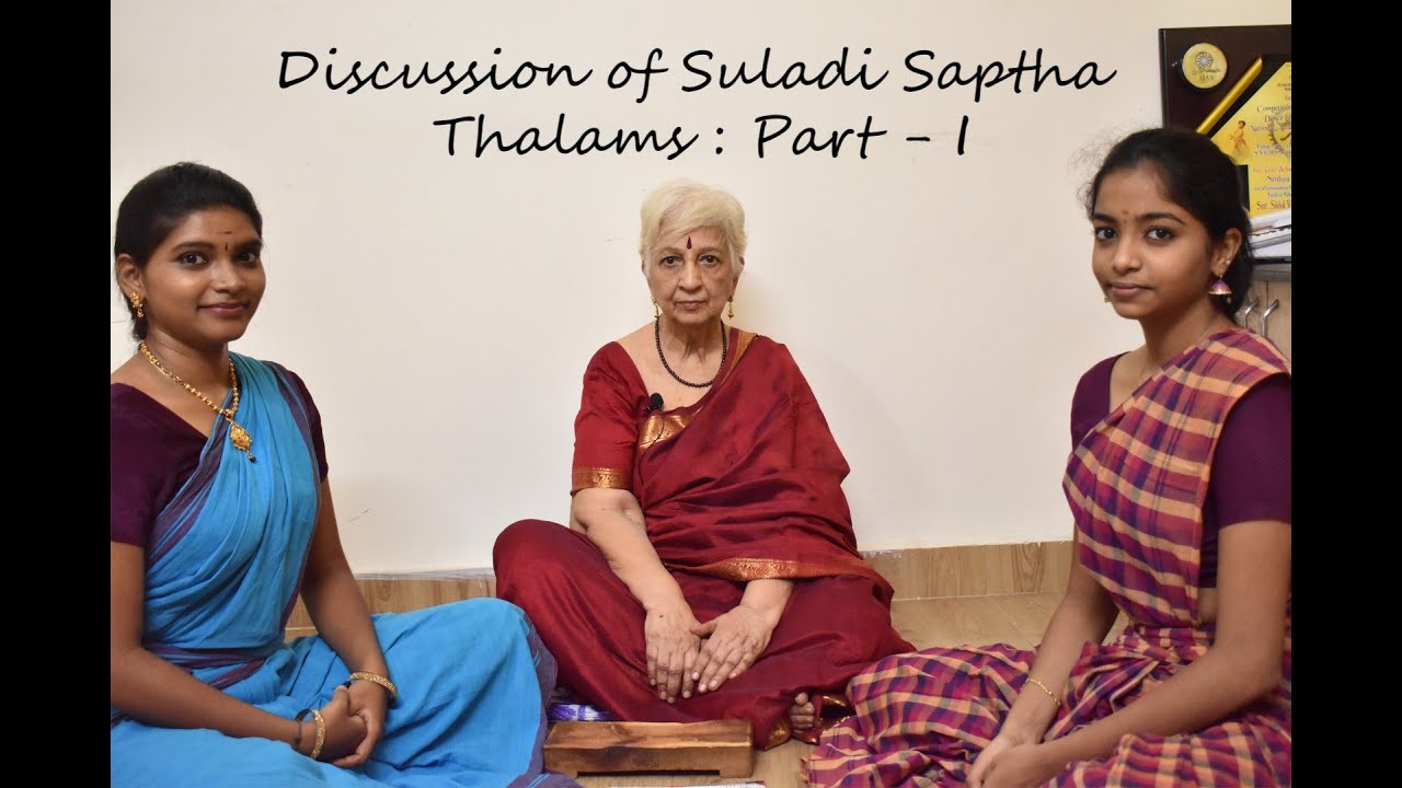 Discussion of Suladi Saptha Thalams : Part - 1 | Sikkil Vasanthakumari | Narthanam Sikkil