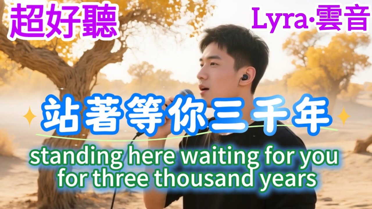 Lyra·雲音 老歌新唱 超好聽 | 《站著等你三千年》 | 原唱:王琪 | Fantastic| 