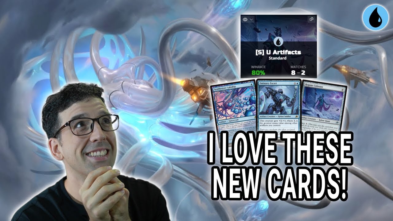 Huge Damage with Mono Blue Artifacts | Standard MTG BO1 Arena Gameplay