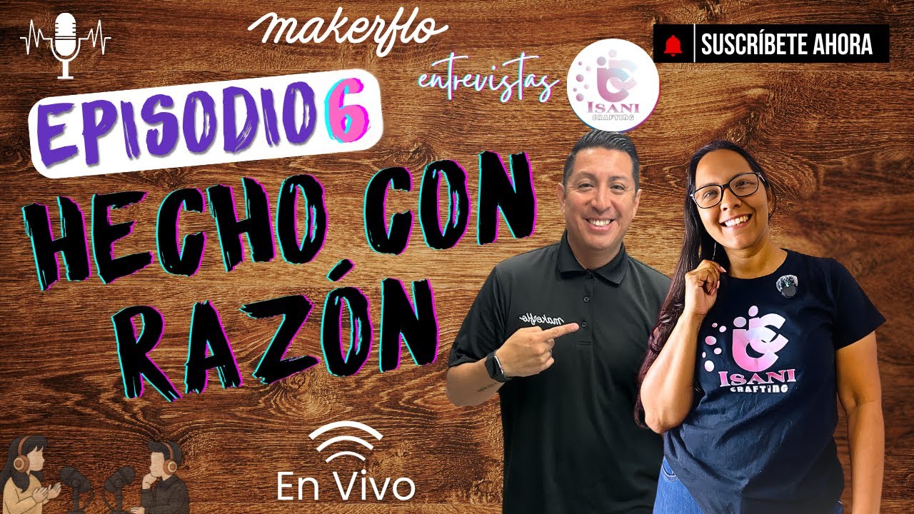 🔥 HECHO CON RAZÓN EP. 6 | Niddy de @IsaniCrafting — Su Historia y el Poder de las Colaboraciones 🔥