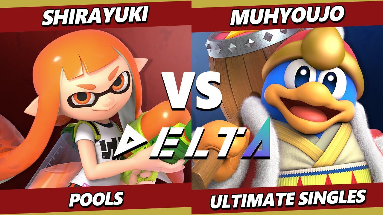 Delta 8.5 - Shirayuki (Inkling) Vs. Muhyoujo (Dedede) Smash Ultimate - SSBU
