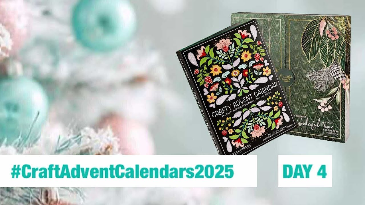 День 4 — Совместная работа над созданием адвент-календарей // #CraftAdventCalendars2025 | MJL Pap...