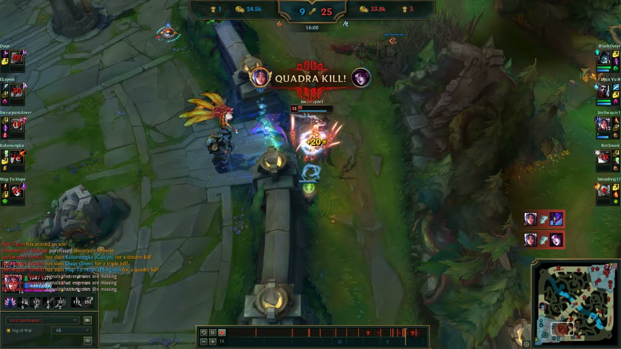 Better Nerf Irelia (Actual 1v5)