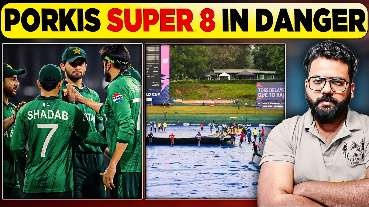 Pakistan&rsquo;s Super 8 Fate in Danger? Colombo Rain Threat, Namibia Clash & Qualification Scenarios