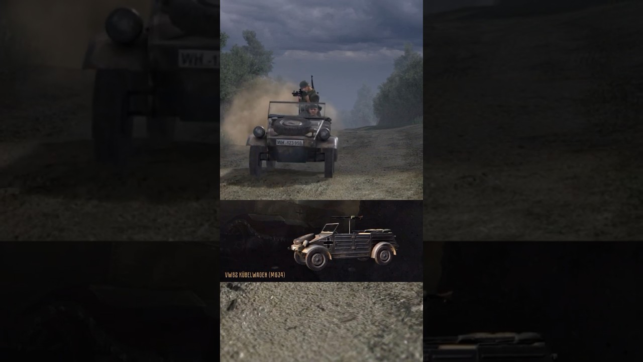 Использование K&uuml;belwagen в CTA Gates of Hell Ostfront #calltoarms #gatesofhell